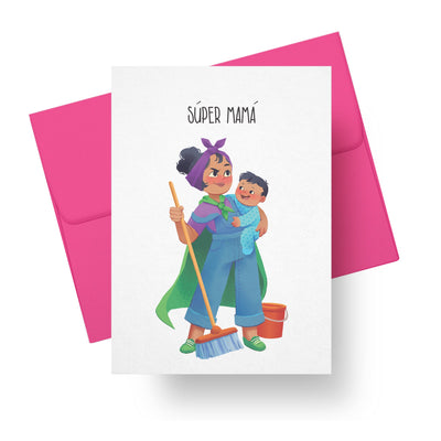 Mother’s Day Card – Súper Mamá (Everyday Hero Mom)