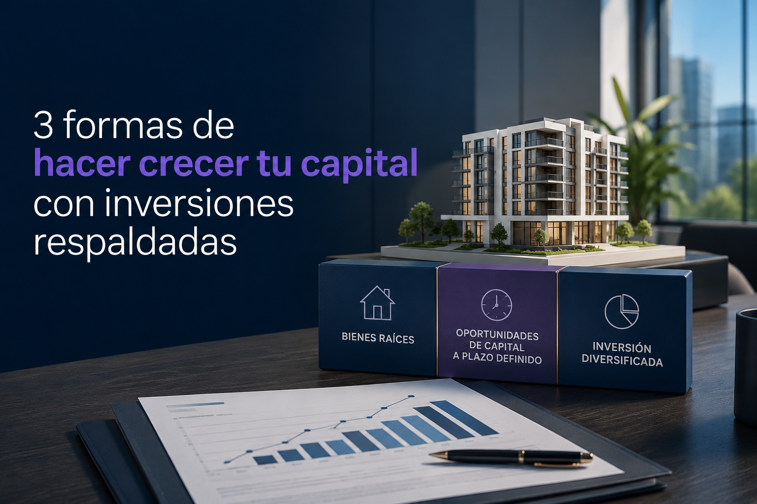 3 ways to grow your capital with backed investments