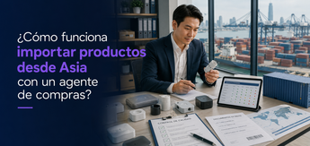 How does importing products from Asia with a sourcing agent work?