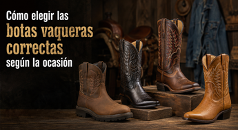 Cómo elegir las botas vaqueras correctas según la ocasión