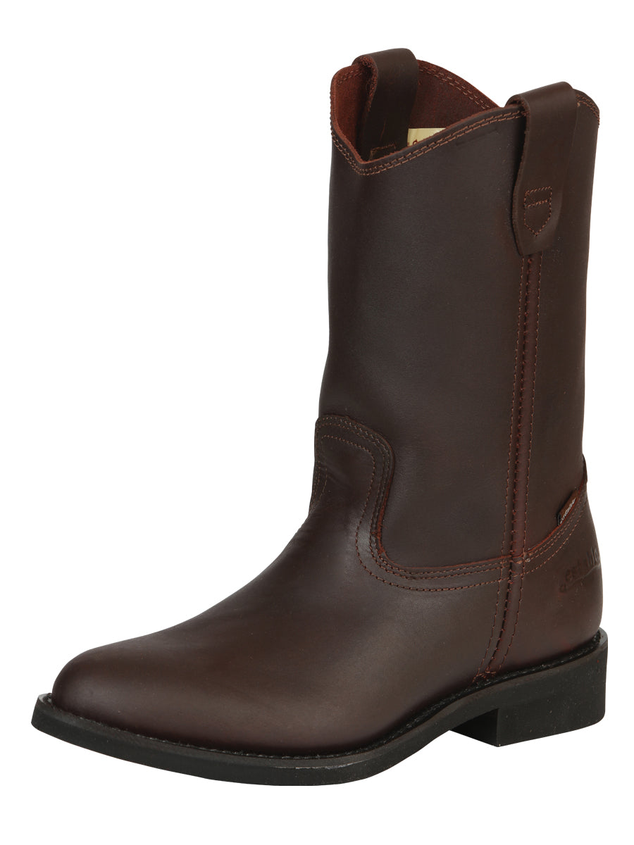 Bota de trabajo para hombre Establo - Cuero Grasso - Shedron 316