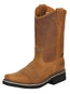 Bota de trabajo para hombre Establo - Crazy Leather en Mango

 41530