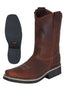 Establo Men’s Work Boot - Crazy Leather in Brown 41531