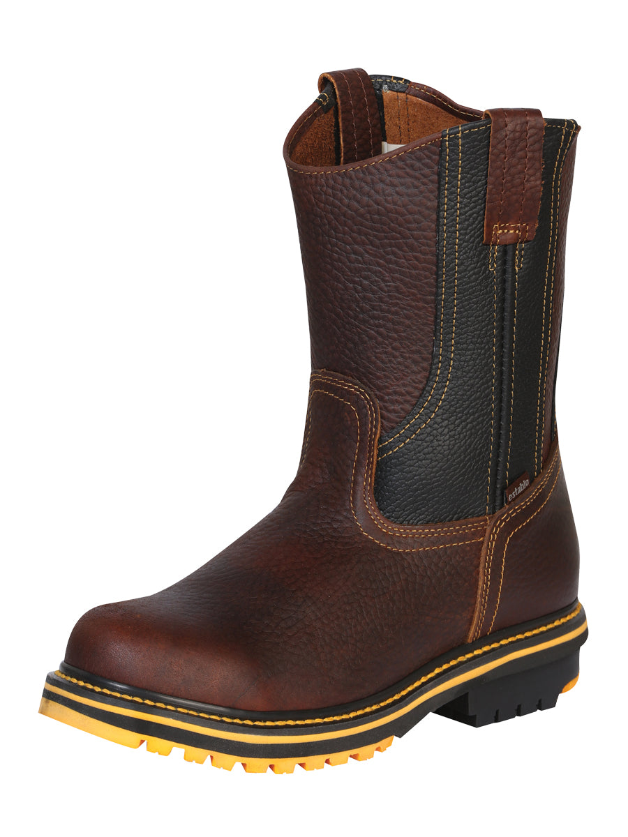 Bota de Trabajo para Hombre Establo - Cuero Bull Fight

 - Shedron 41538