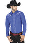 Camisa vaquera azul de manga larga 42959