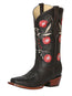 Bota de rodeo para mujer El General- Chocolate oscuro 42982
