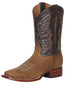 El General Men’s Square Toe Leather Cowboy Boot - Crazy Tan 43007