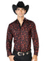 Black And Brick Long Sleeve  Shirt 43541