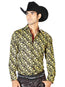 Black And Yellow Casual Long Sleeve Shirt 43542