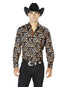 Gold Casual Long Sleeve Shirt 43555