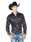 Navy Casual Long Sleeve Shirt 43589