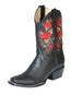 Bota de Rodeo El General para Mujer - Crazy Negro 43664