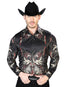 Black Casual Long Sleeve Shirt 43669