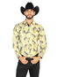 Yellow Casual Long Sleeve Shirt 43824