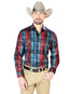 Blue Casual Long Sleeve Shirt 43851