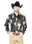 Camisa de manga larga informal Oro Negro 43992