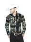 Camisa Informal de Manga Larga Oro Negro 44083
