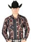 Camisa de vaquero de manga larga negra 44210