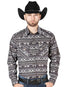 Camisa Vaquera Marrón Manga Larga 44217