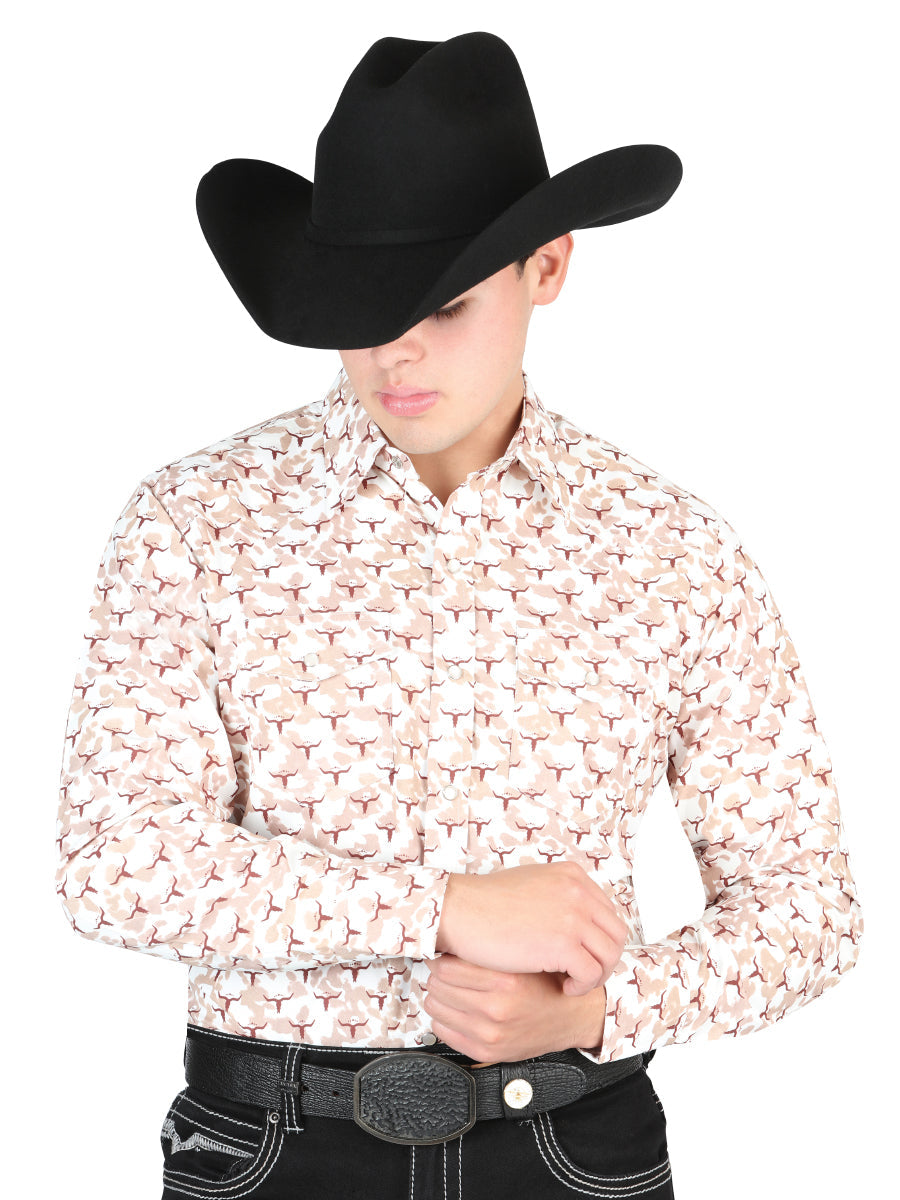 Camisa General Western - Beige 44303