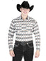 La camisa general blanca/verde 44322