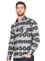 Camisa casual de manga larga de El General - Negra 44397