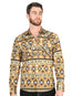 Camisa casual de manga larga de El General Mostaza 44417