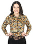 Camisa Casual de Manga Larga El General Mostaza 44421