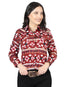 Camisa de manga larga casual de El General Rojo 44422