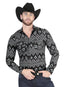 Camisa casual de manga larga El General Negra 44432