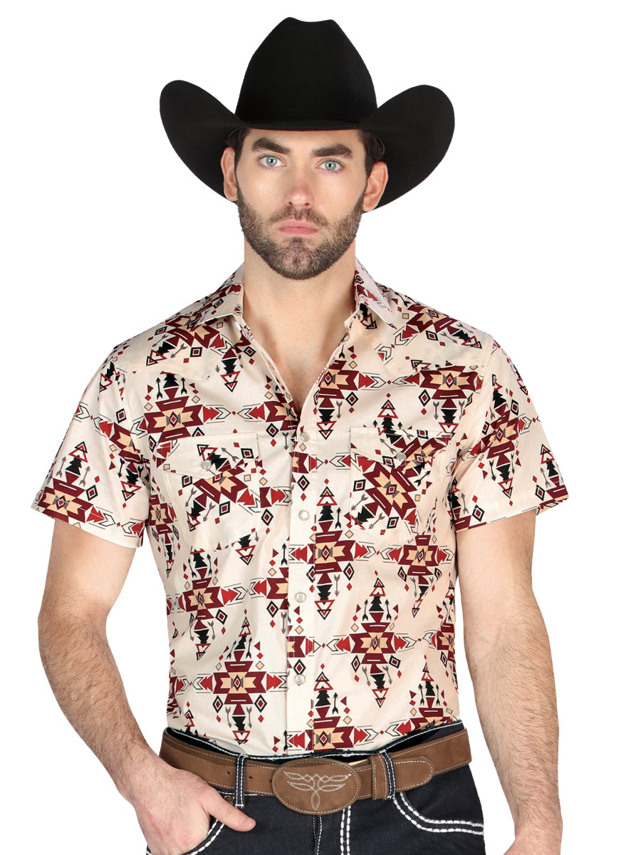 Camisa El General Western - Marfil 44448