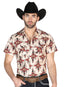 Camisa El General Western - Marfil 44448