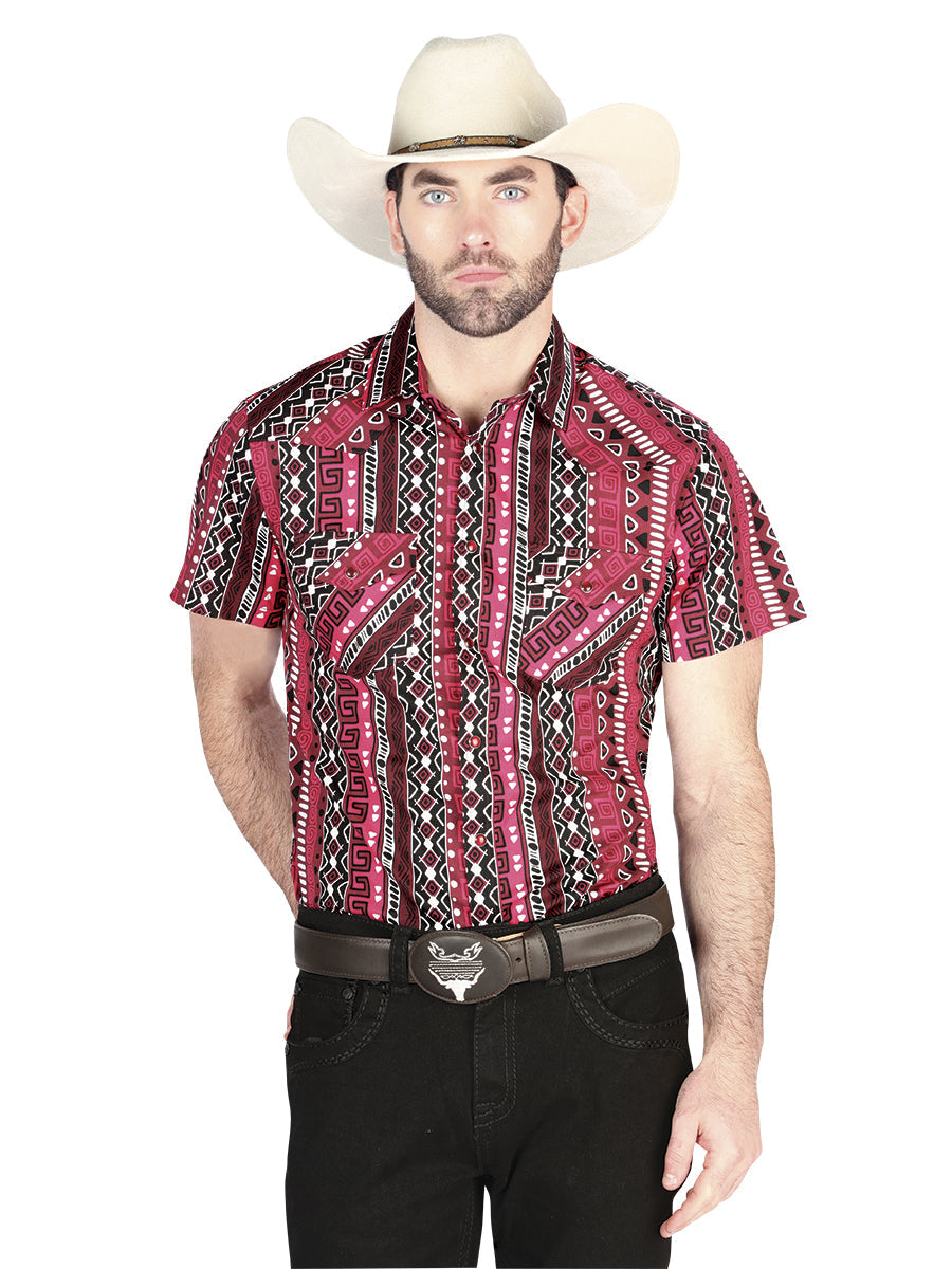 Camisa General Western - Burdeos 44456