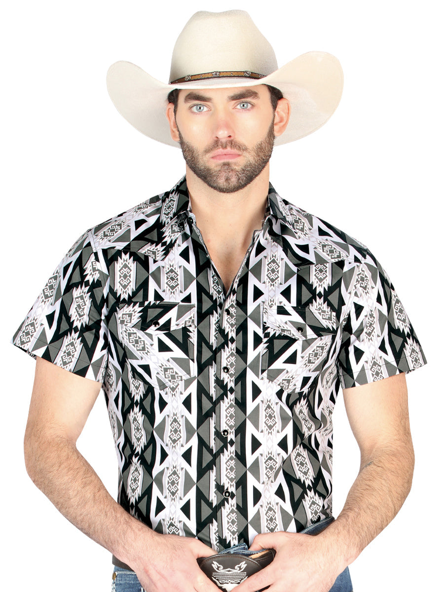 Camisa El General Western - Gris 44459