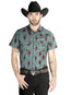 Camisa Western El General - Menta 44463