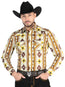 El General - Camisa informal de manga larga - Gris topo 44471