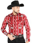 El General - Camisa informal de manga larga - Roja 44472