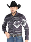 El General - Camisa informal de manga larga - Negra 44500