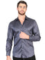 Camisa de manga larga informal azul marino El General 44551