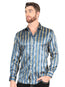 El General Teal Casual Long-Sleeve Shirt 44580