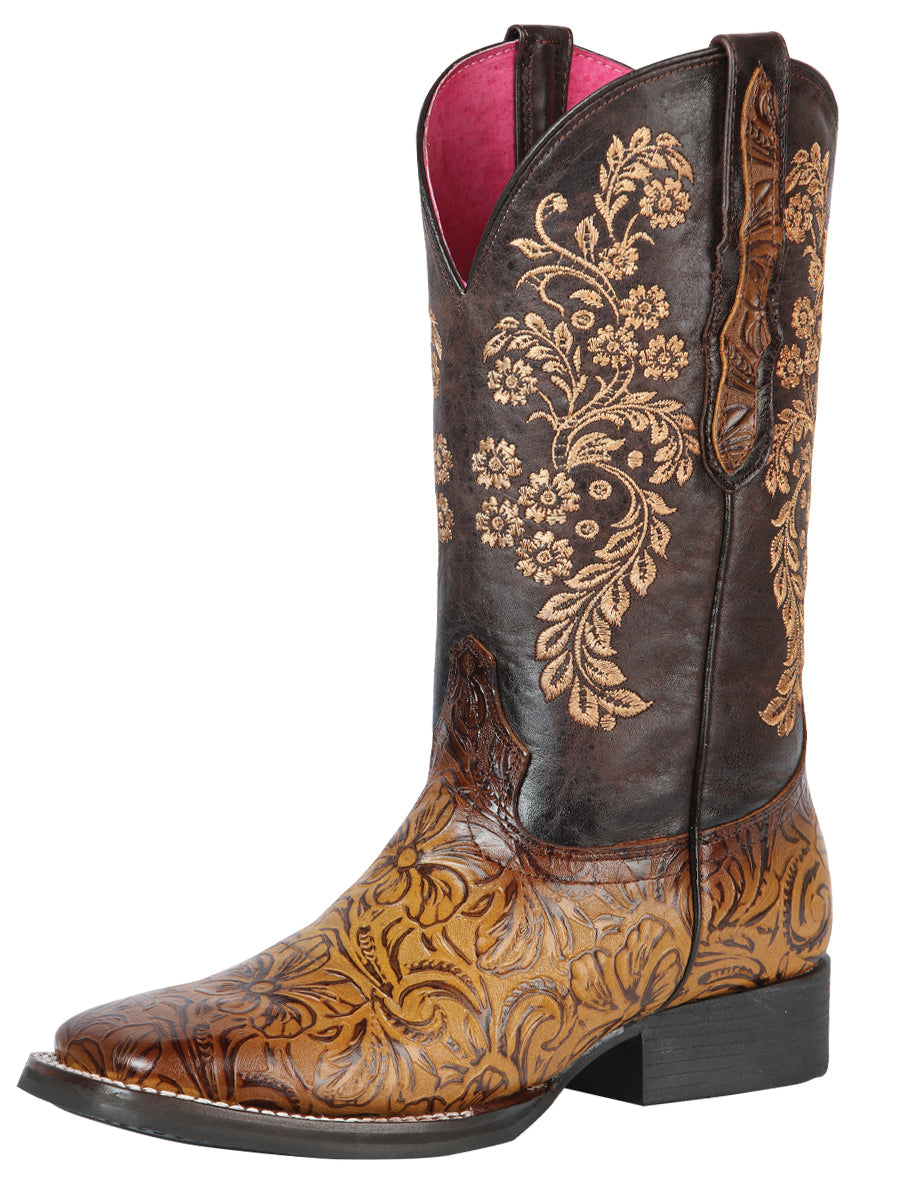 Bota Vaquera Rodeo El General - Estampado Orix Aumado 44634