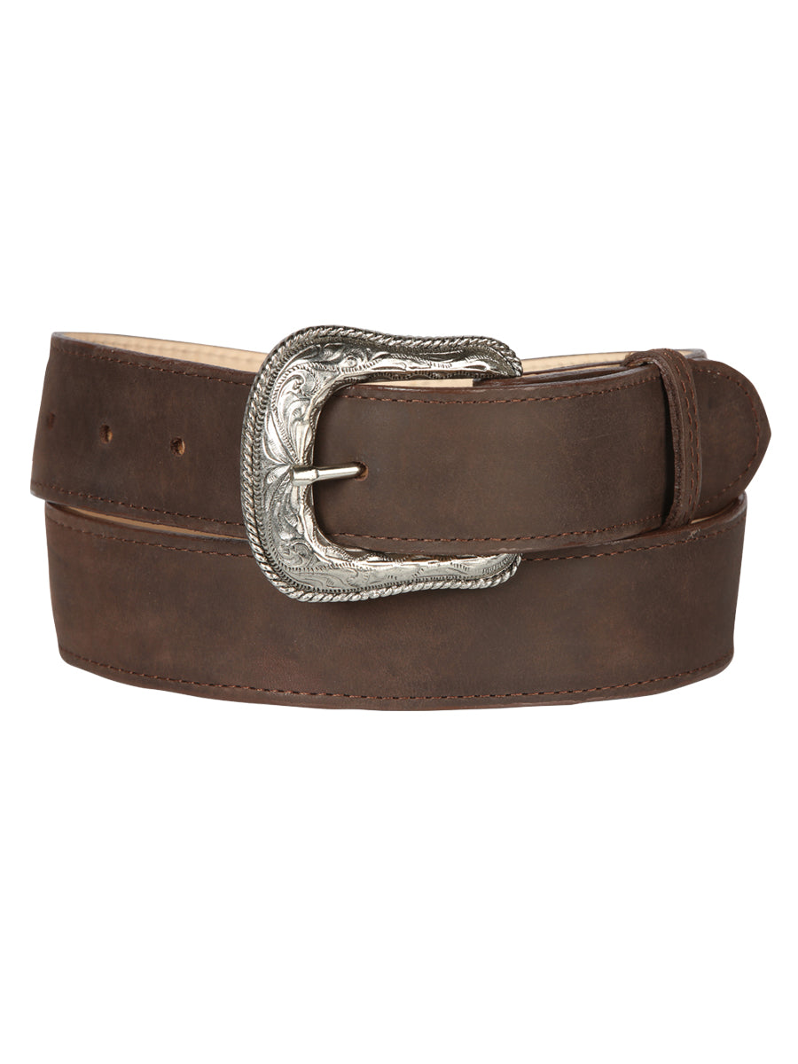 Cinturón de mezclilla para mujer - El General - Marrón Loco 44645