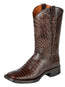 El General Rodeo - Botas de piel de cocodrilo estampada - Marrón 44672