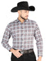Camisa Casual de Manga Larga El General - Negro/Blanco 44703