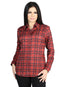 El General - Camisa informal de manga larga - Rojo 44722