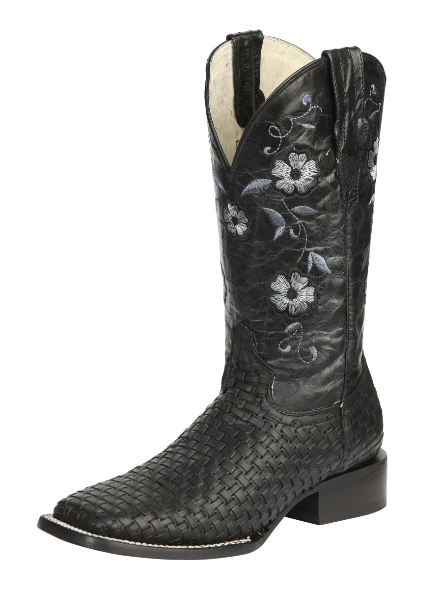 Botas de rodeo para mujer El General Petatillo - Negro 44856