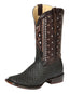 Botas de rodeo de cuero Petatillo para hombre El General - Crazy Brown 44861