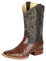 Bota de rodeo para hombre El Señor de los Cielos - Imitación piel de avestruz - Marrón 44934