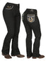 Jeans Centenario Negros para Mujer 44960
