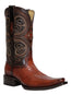 Botas Vaqueras de Hombre de Piel Exótica de Lagarto El General - Coñac 45074